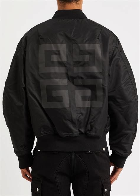 givenchy bomber jacket men's|Givenchy reversible denim bomber.